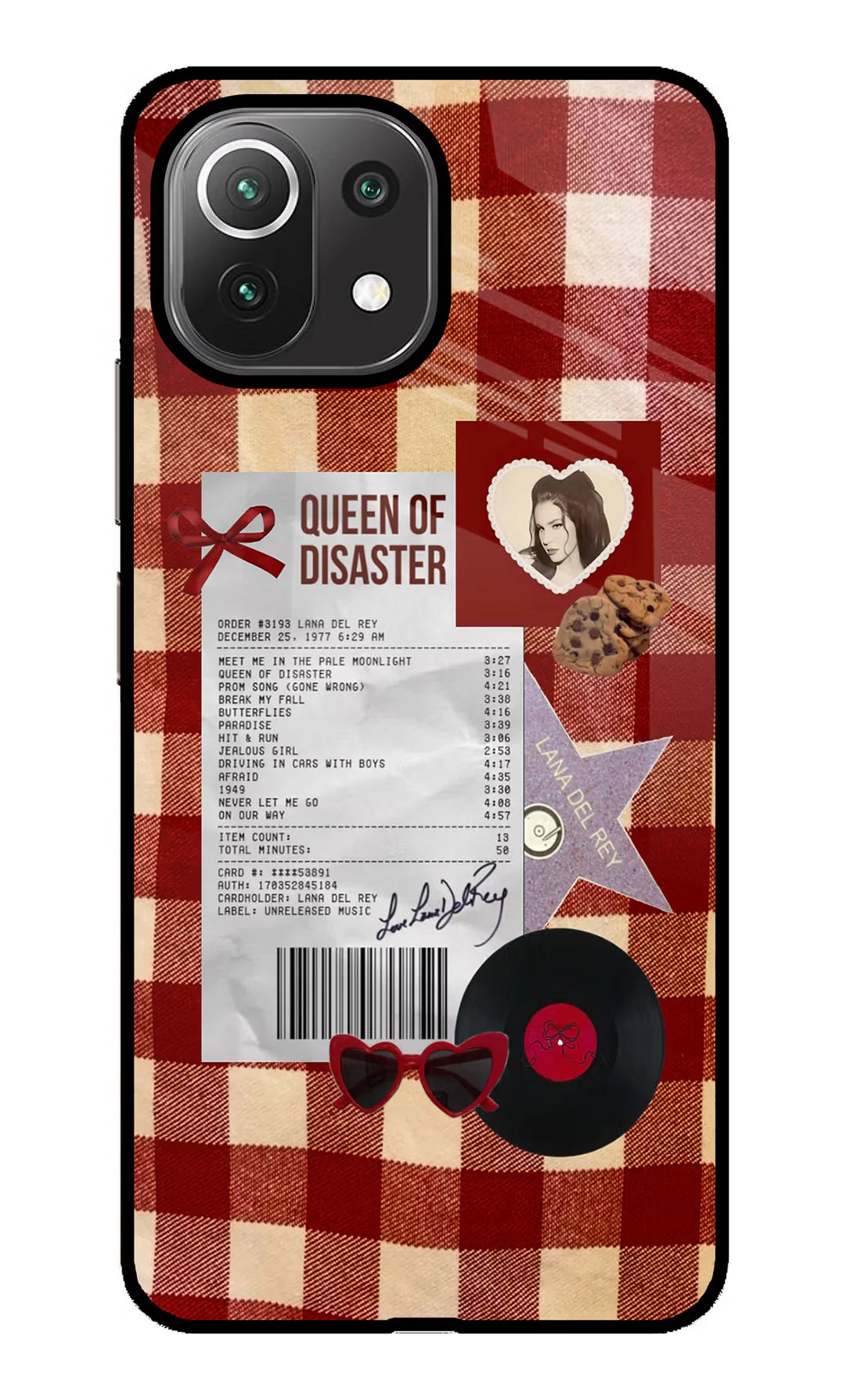 Queen of Disaster Mi 11 Lite Back cover