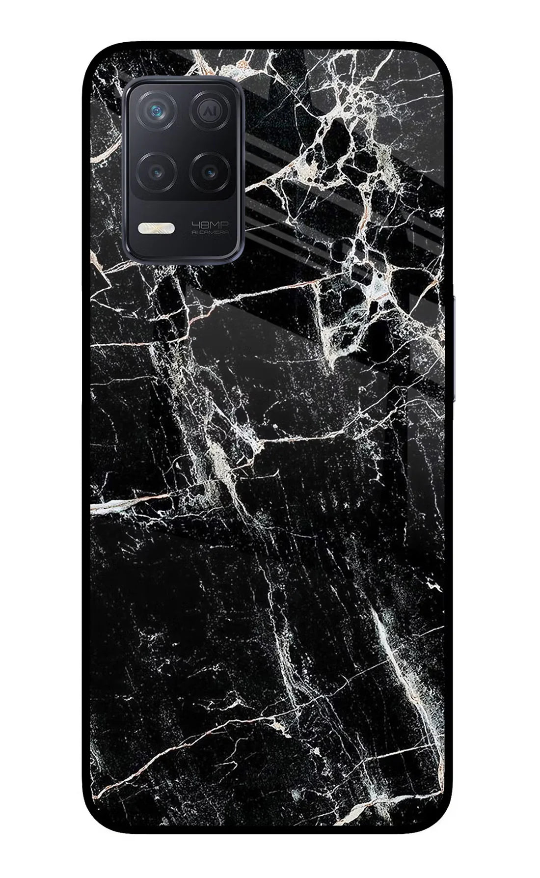 Black Marble Texture Realme 8 5G/8s 5G Back cover