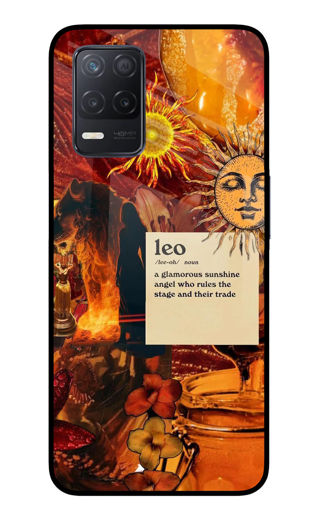 Leo Zodiac Realme 8 5G/8s 5G Back cover