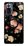 Flowers Redmi Note 10 Pro Max Glass Case