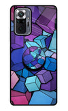 Cubic Abstract Redmi Note 10 Pro Max Glass Case