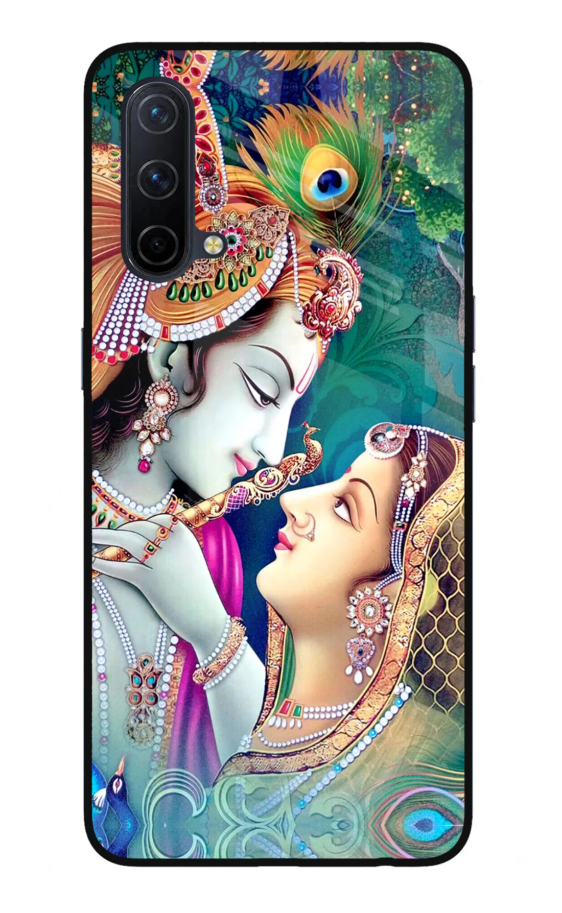 Lord Radha Krishna Oneplus Nord CE 5G Back cover