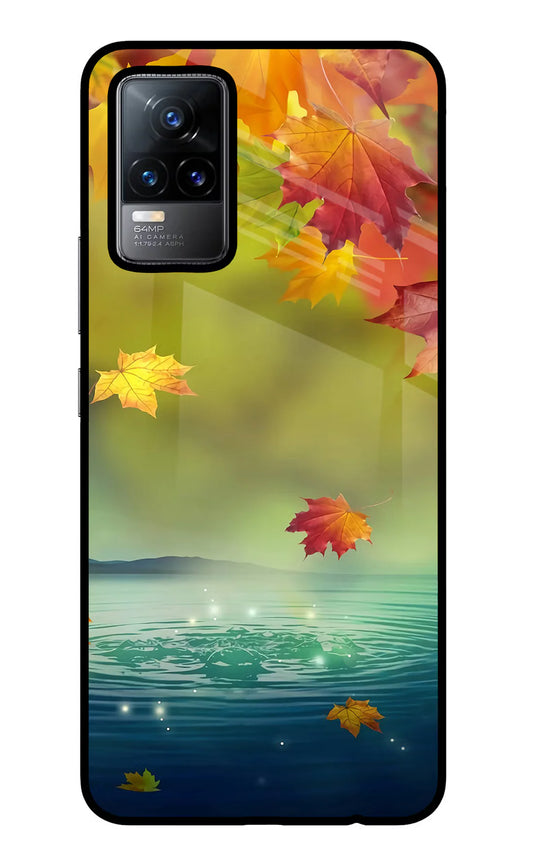 Flowers Vivo Y73/V21E 4G Back cover