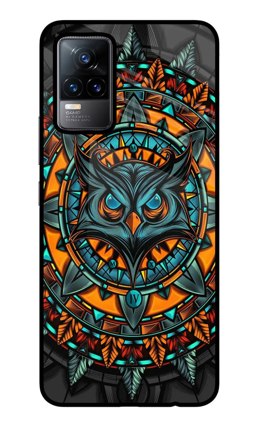Angry Owl Art Vivo Y73/V21E 4G Back cover