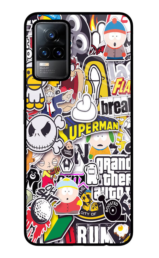 Sticker Bomb Vivo Y73/V21E 4G Back cover