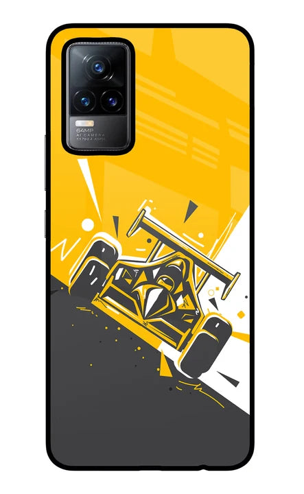 Track King Vivo Y73/V21E 4G Back Cover