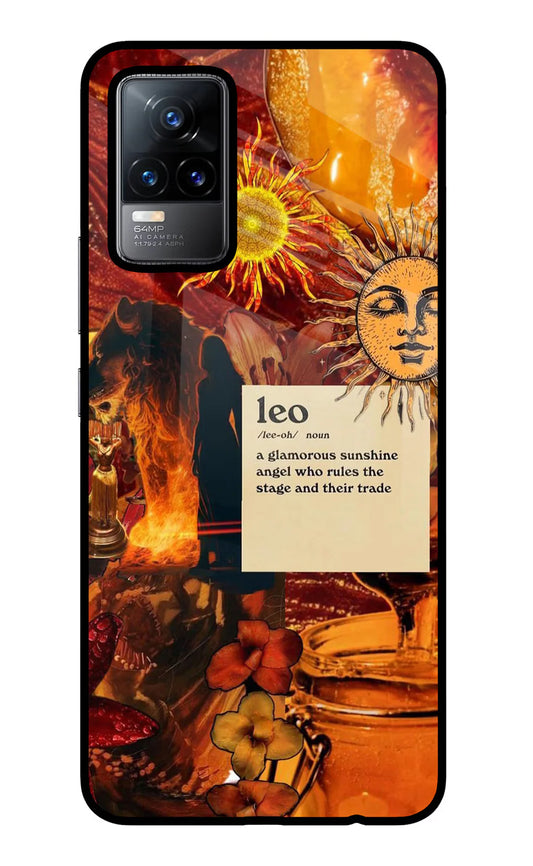 Leo Zodiac Vivo Y73/V21E 4G Back cover