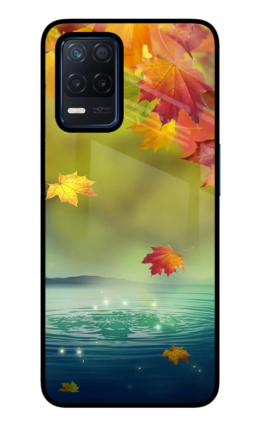 Flowers Realme Narzo 30 5G Back cover