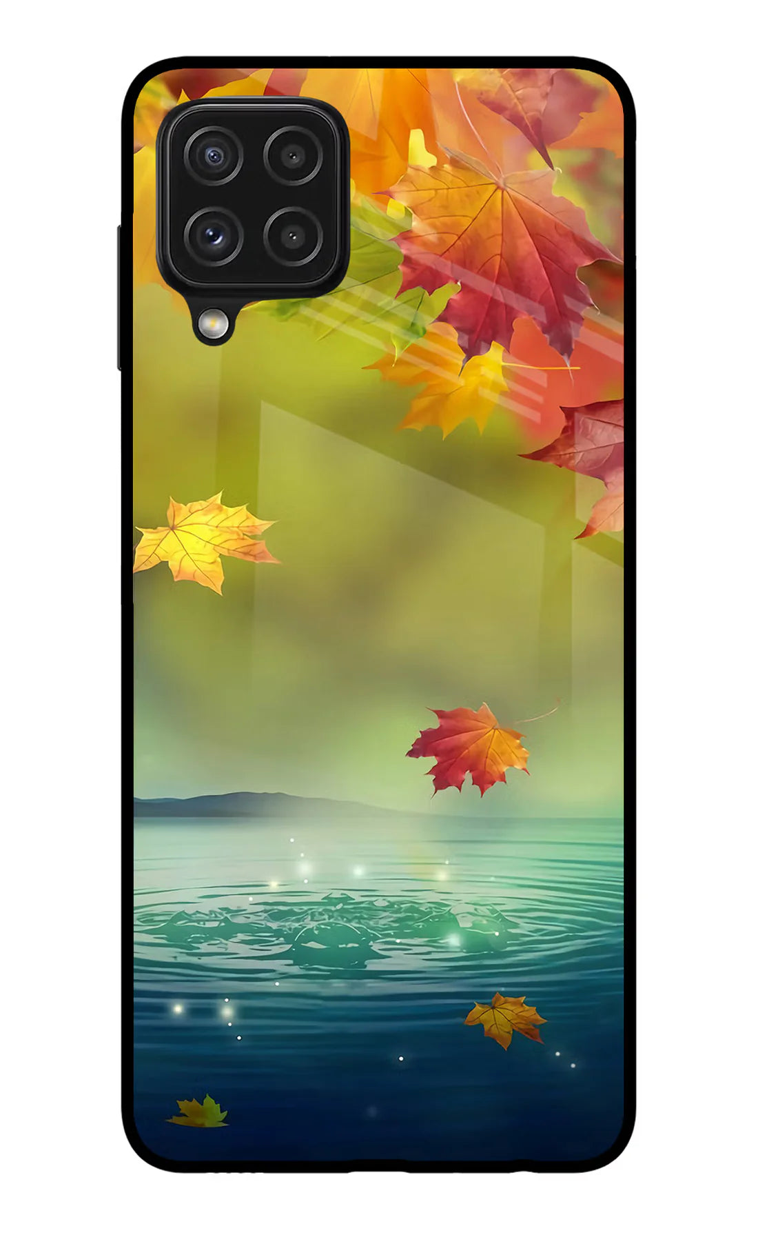 Flowers Samsung A22 4G Back cover