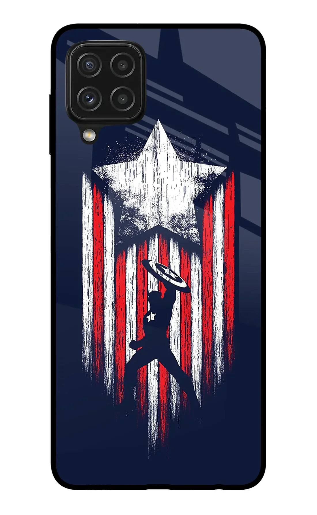 Captain America Marvel Art Samsung A22 4G Back cover