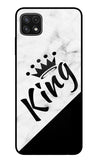 King Samsung A22 5G Glass Case