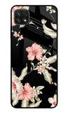 Flowers Samsung A22 5G Glass Case