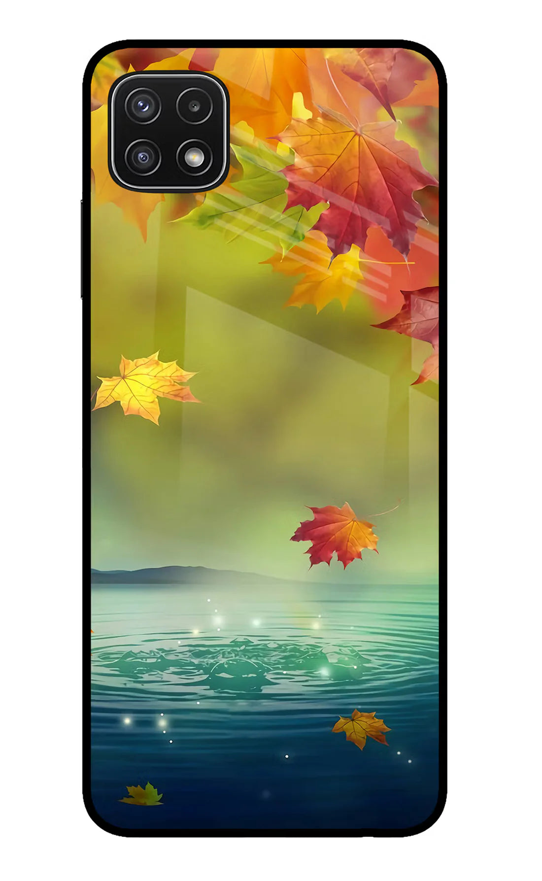 Flowers Samsung A22 5G Back cover