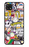 Sticker Bomb Samsung A22 5G Glass Case