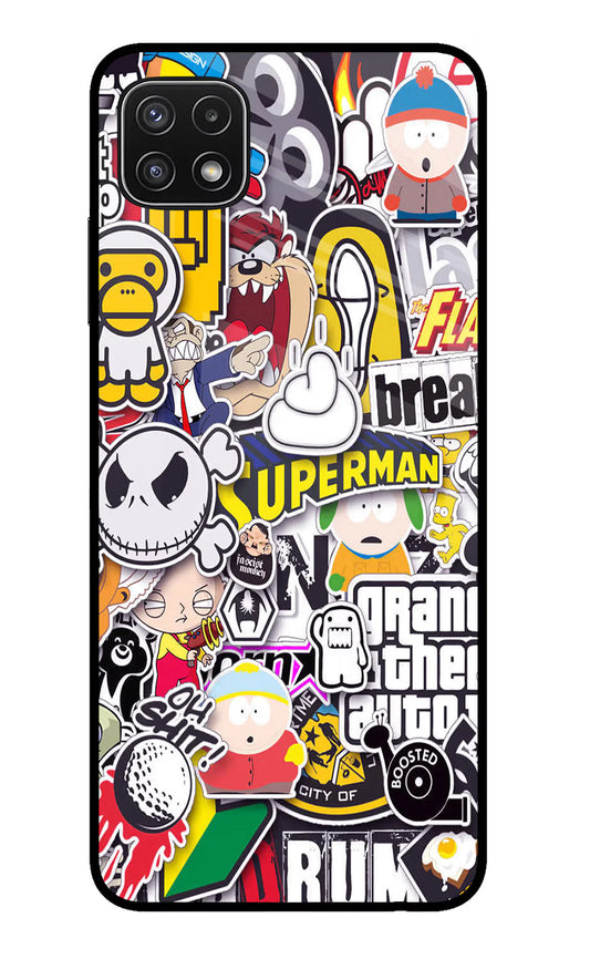 Sticker Bomb Samsung A22 5G Back cover