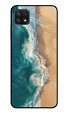 Ocean Beach Samsung A22 5G Glass Case