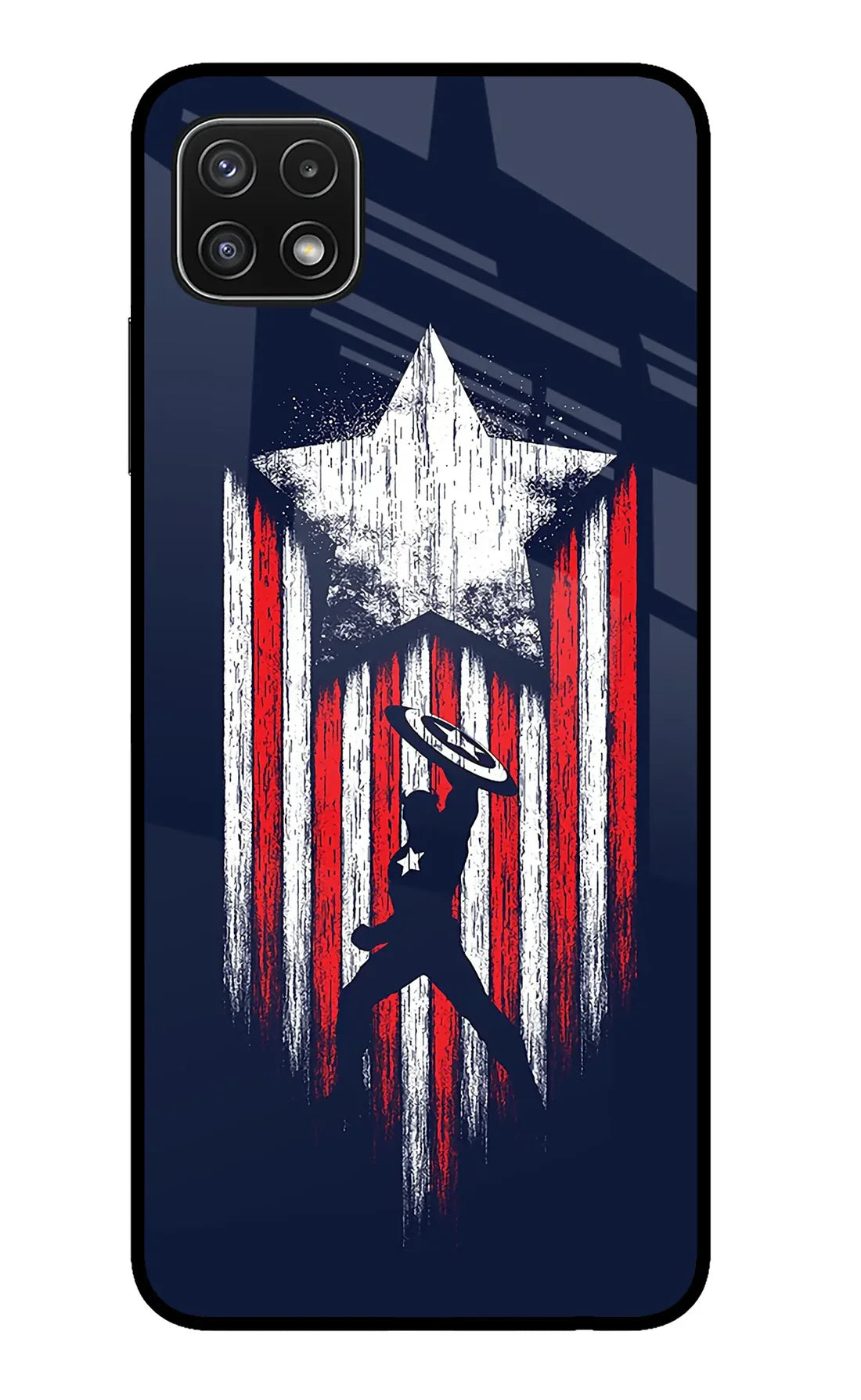 Captain America Marvel Art Samsung A22 5G Back cover