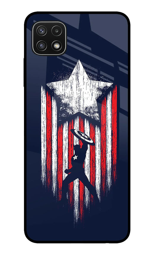 Captain America Marvel Art Samsung A22 5G Back cover