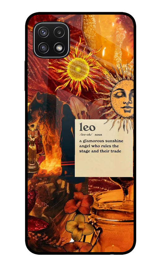 Leo Zodiac Samsung A22 5G Back cover