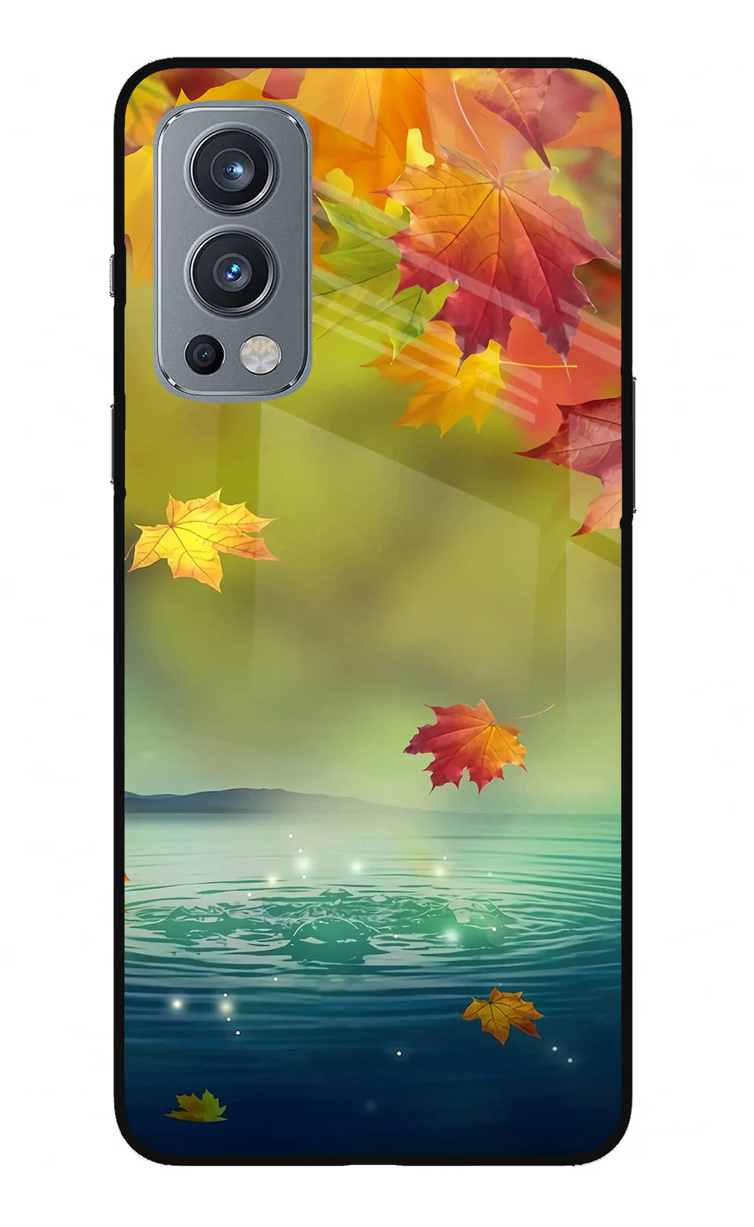Flowers OnePlus Nord 2 5G Back cover