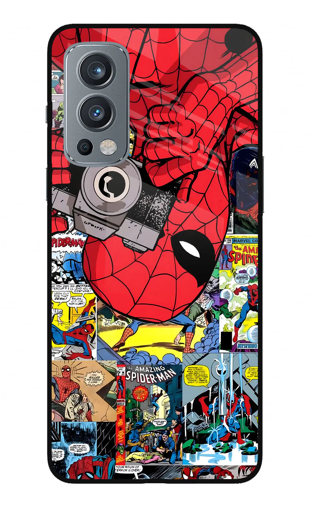 Spider Man OnePlus Nord 2 5G Back cover