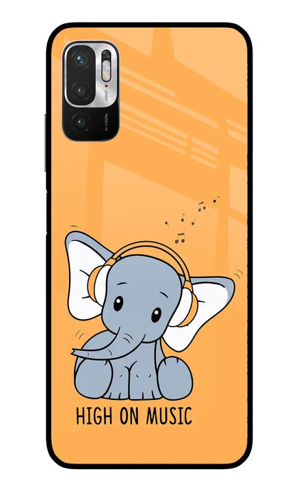 High On Music Redmi Note 10T 5G Back Cover