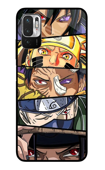 Naruto Character Redmi Note 10T 5G Back Cover