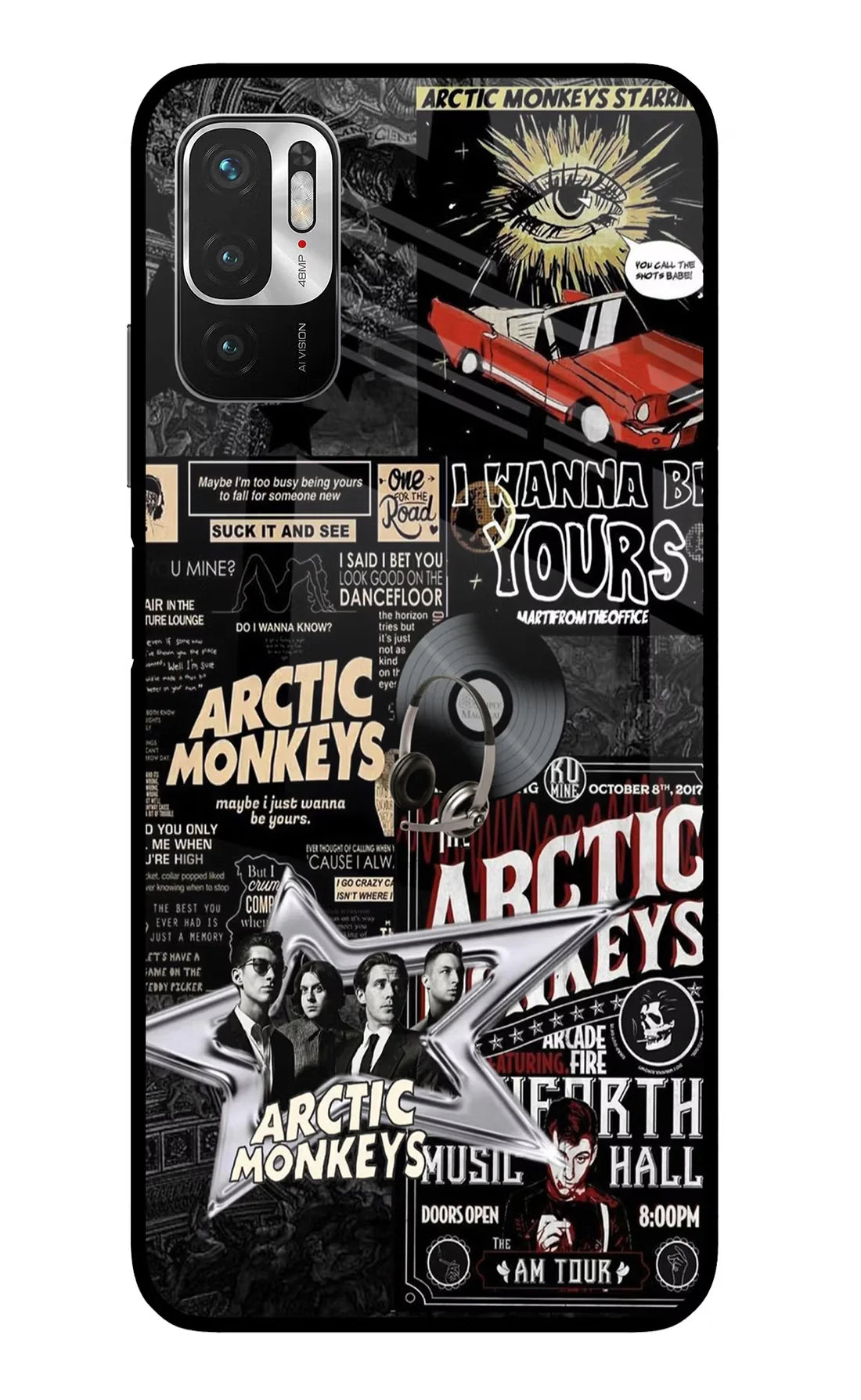 Arctic Monkeys Redmi Note 10T 5G Back cover