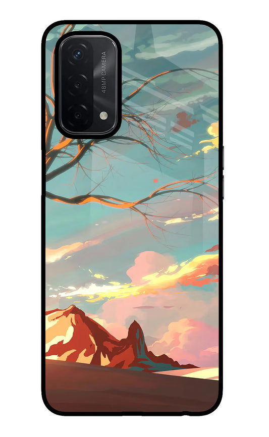Scenery Oppo A74 5G Back cover