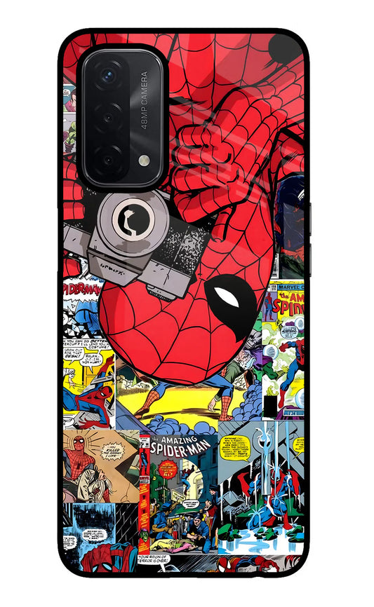 Spider Man Oppo A74 5G Back cover