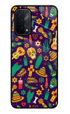 Mexican Artwork Oppo A74 5G Glass Case