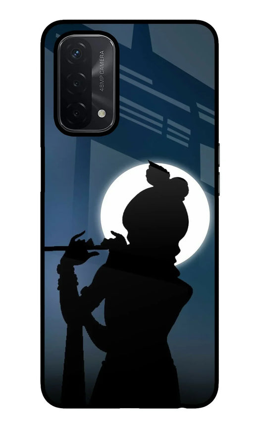 Shri Krishna Silhouette Oppo A74 5GBack cover