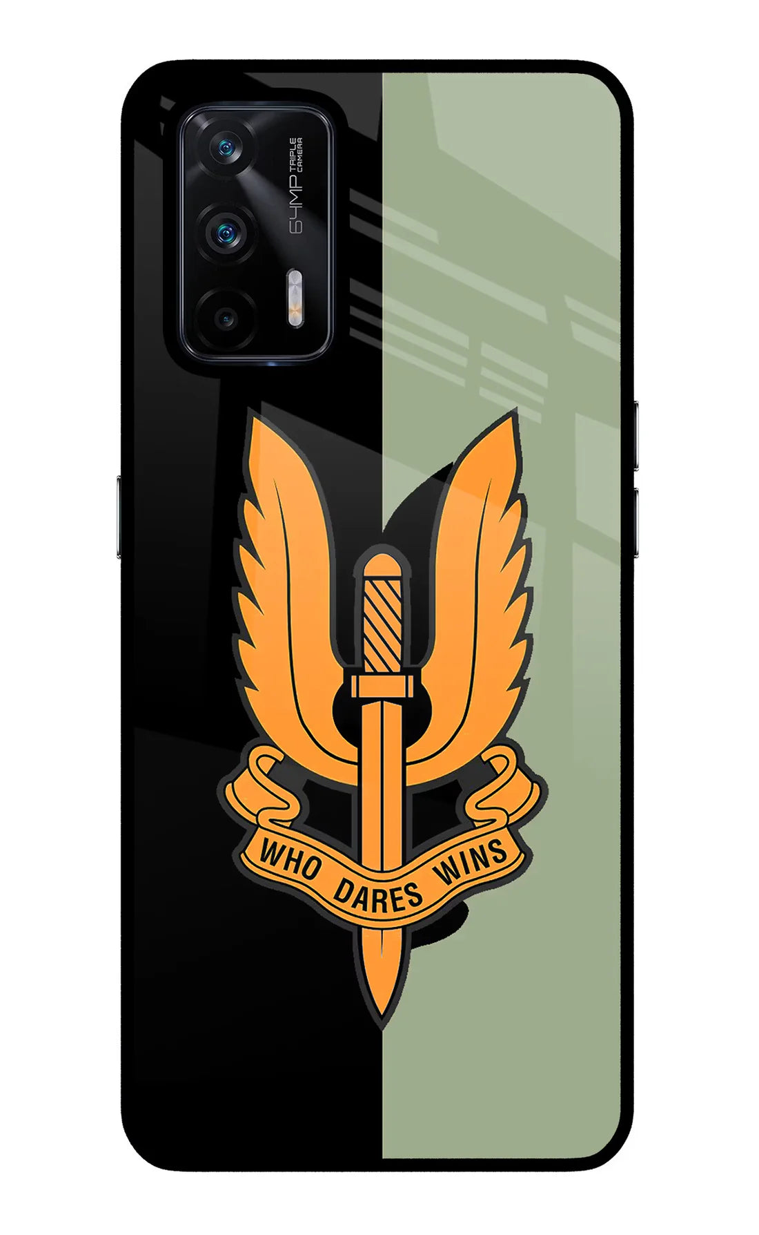 Balidan Logo Realme X7 Max Back cover