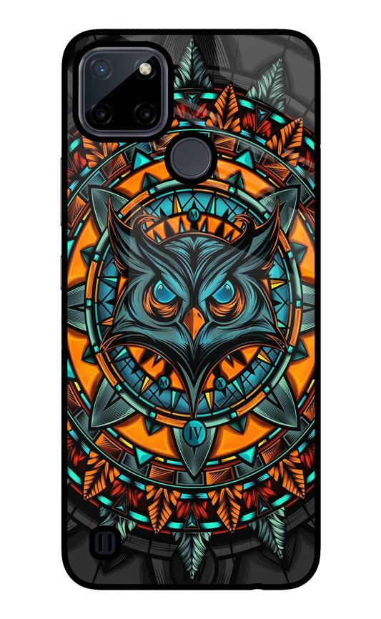 Angry Owl Art Realme C21Y/C25Y Back cover