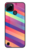 Stripes color Realme C21Y/C25Y Glass Case