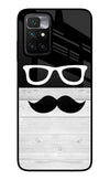 Mustache Redmi 10 Prime Glass Case