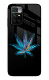 Weed Redmi 10 Prime Glass Case