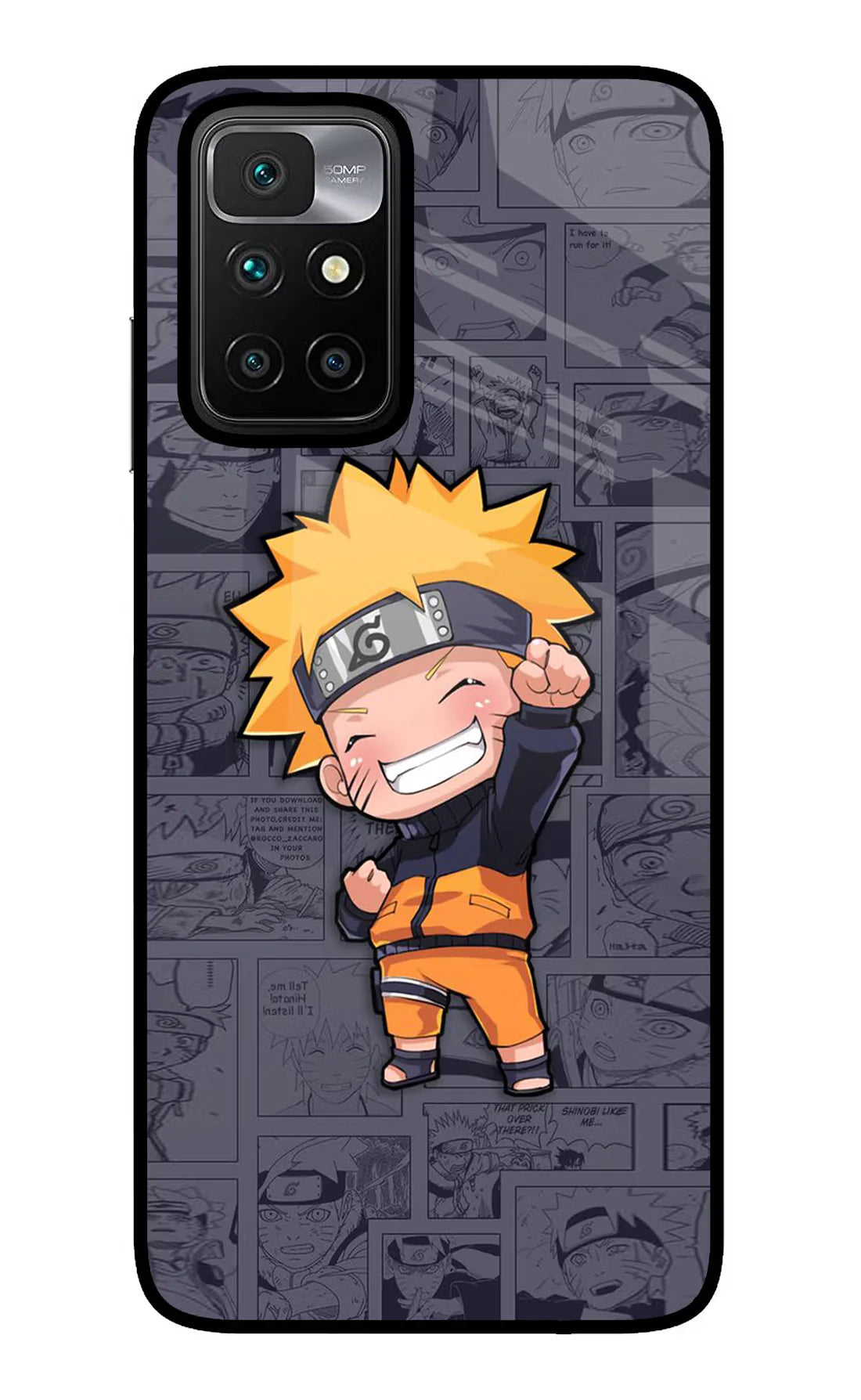 Chota Naruto Redmi 10 Prime Back cover