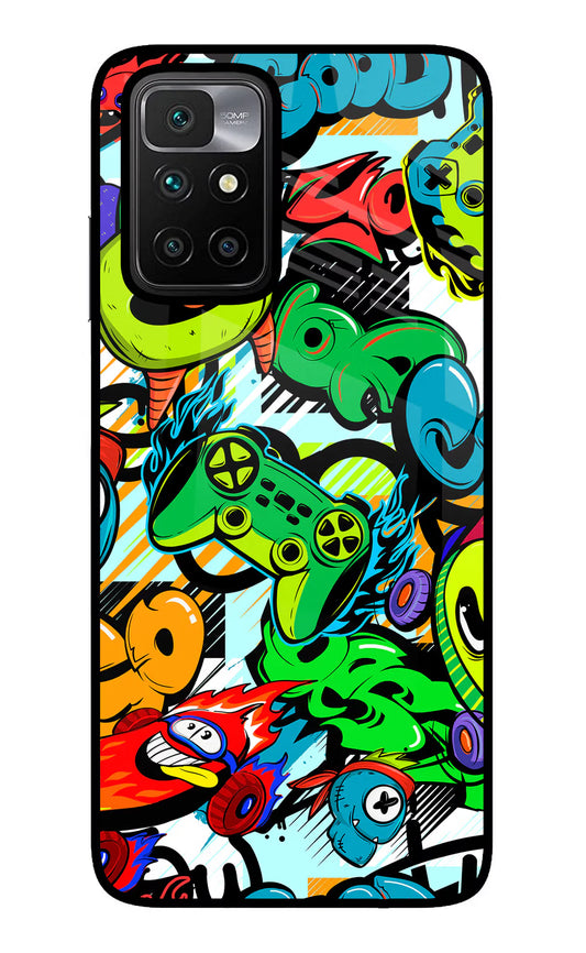 Game Doodle Redmi 10 Prime Back cover
