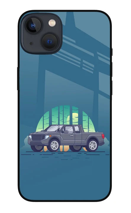 Retro Garage Vibe iPhone 13 Back Cover