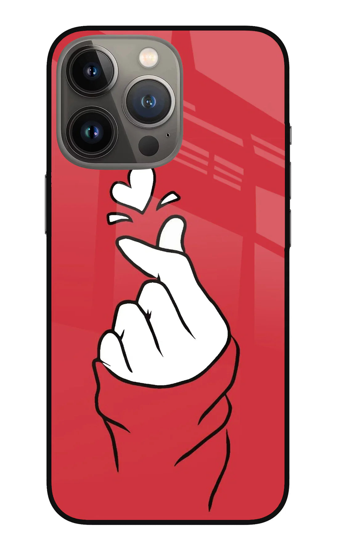 Korean Love Sign iPhone 13 Pro Back cover