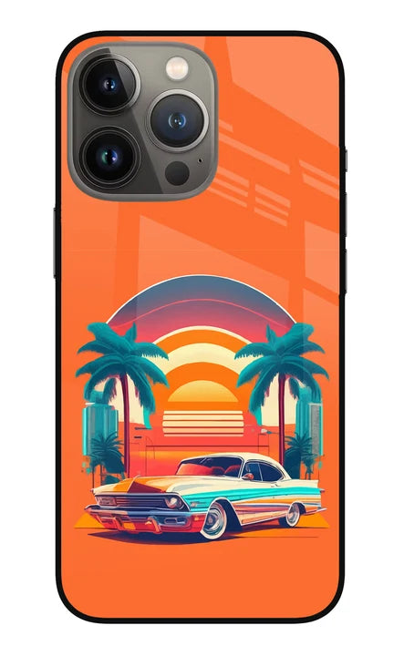 Palm Drive 80s iPhone 13 Pro Back Cover