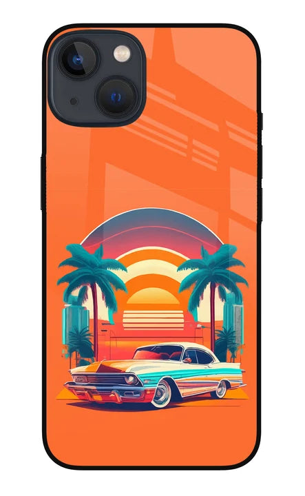 Palm Drive 80s iPhone 13 Mini Back Cover
