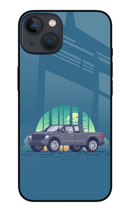 Retro Garage Vibe iPhone 13 Mini Back Cover