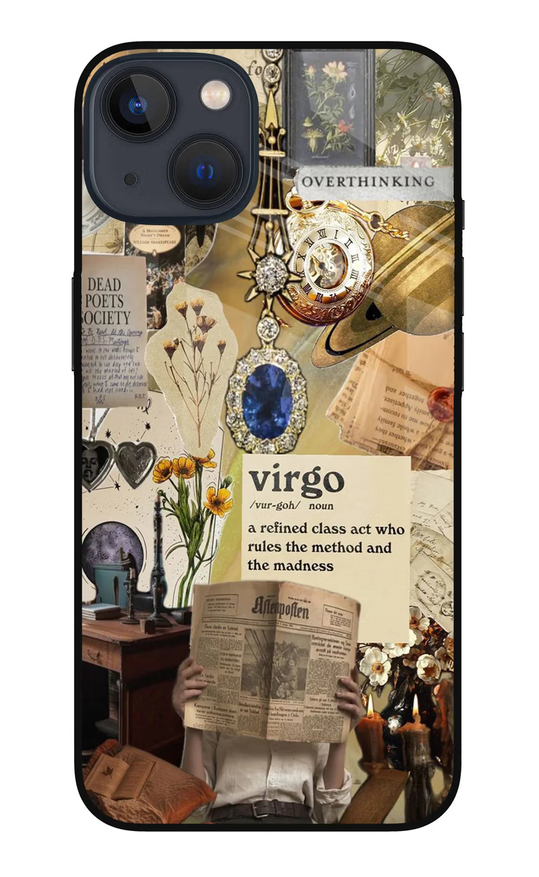 Virgo Zodiac iPhone 13 Mini Back cove