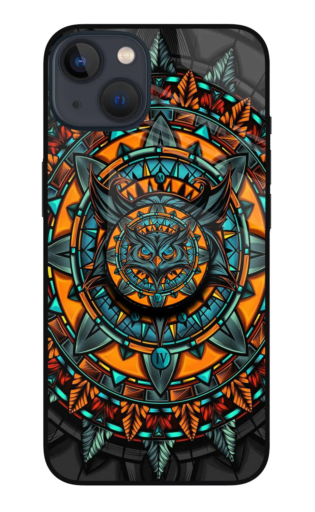 Angry Owl iPhone 13 Mini Back cove