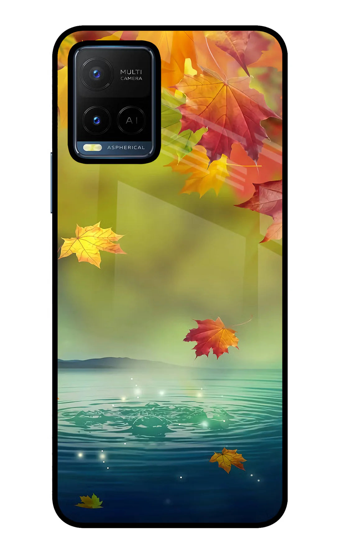 Flowers Vivo Y21/Y21s/Y33s Back cover