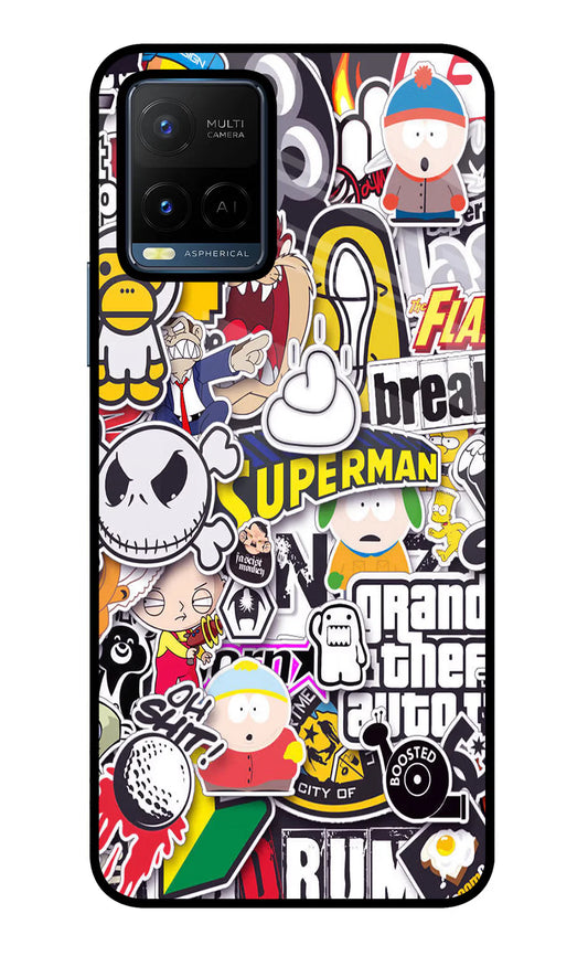 Sticker Bomb Vivo Y21/Y21s/Y33s Back cover
