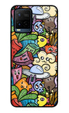 Veggie Doodle Vivo Y21/Y21s/Y33s Glass Case