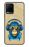 Monkey Headphone Vivo Y21/Y21s/Y33s Glass Case